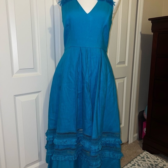 Badgley Mischka Dresses & Skirts - Blue Sleeveless Kids Dress